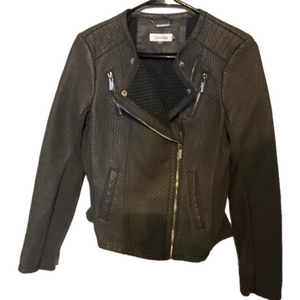 Euc Calvin Klein Moto Jacket